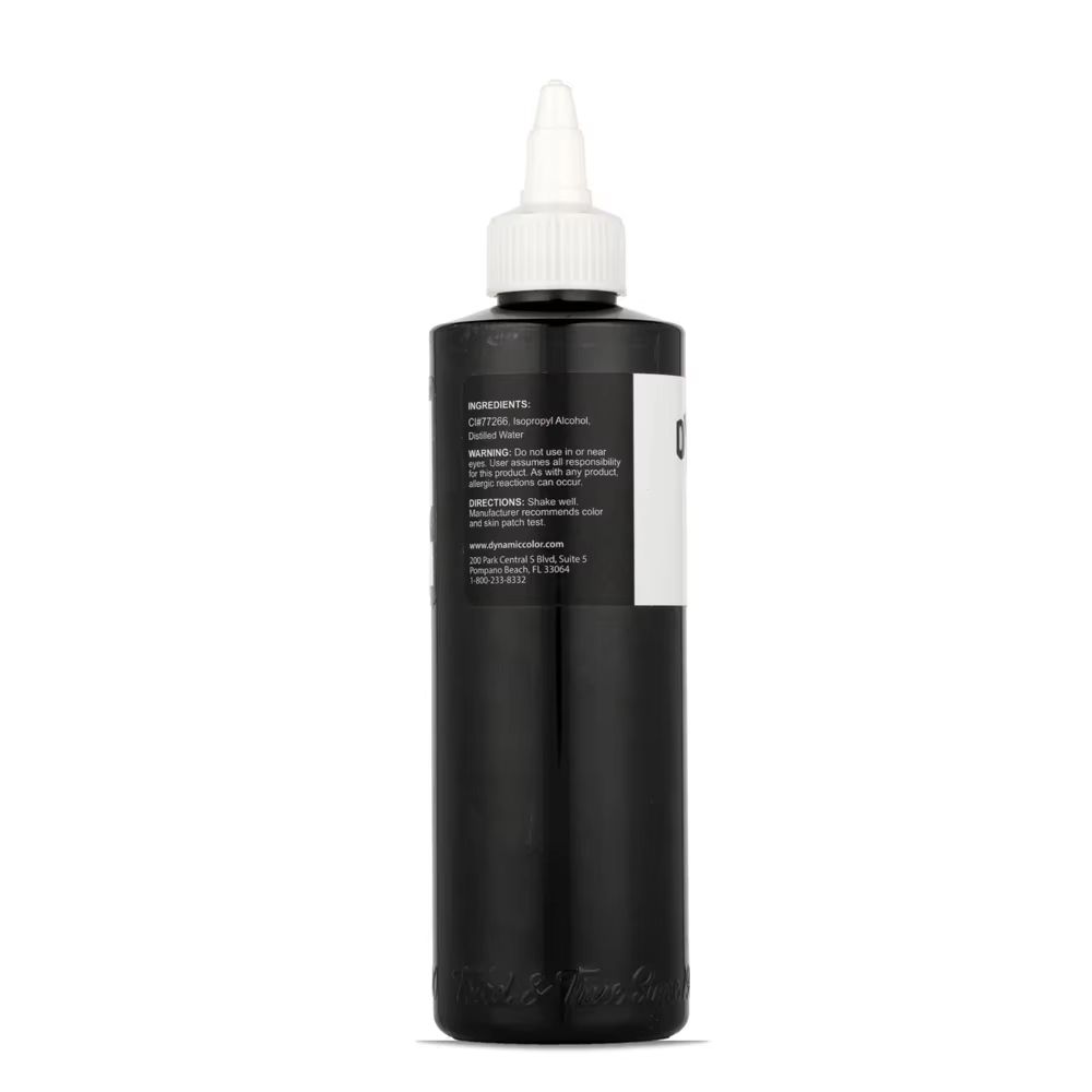 Triple-Black 240 ml High-Pigment Tattoo Ink – Ultimate 8 oz Dark Body Art Pigment