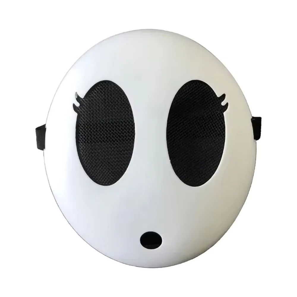 Shy Guy Cosplay Mask Funny Cartoon Costume Party Mask