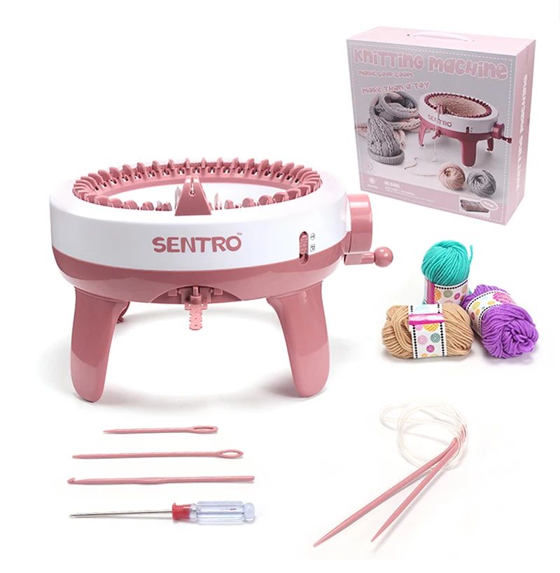 40-Needle Hand Knitting Machine DIY Knitting Loom