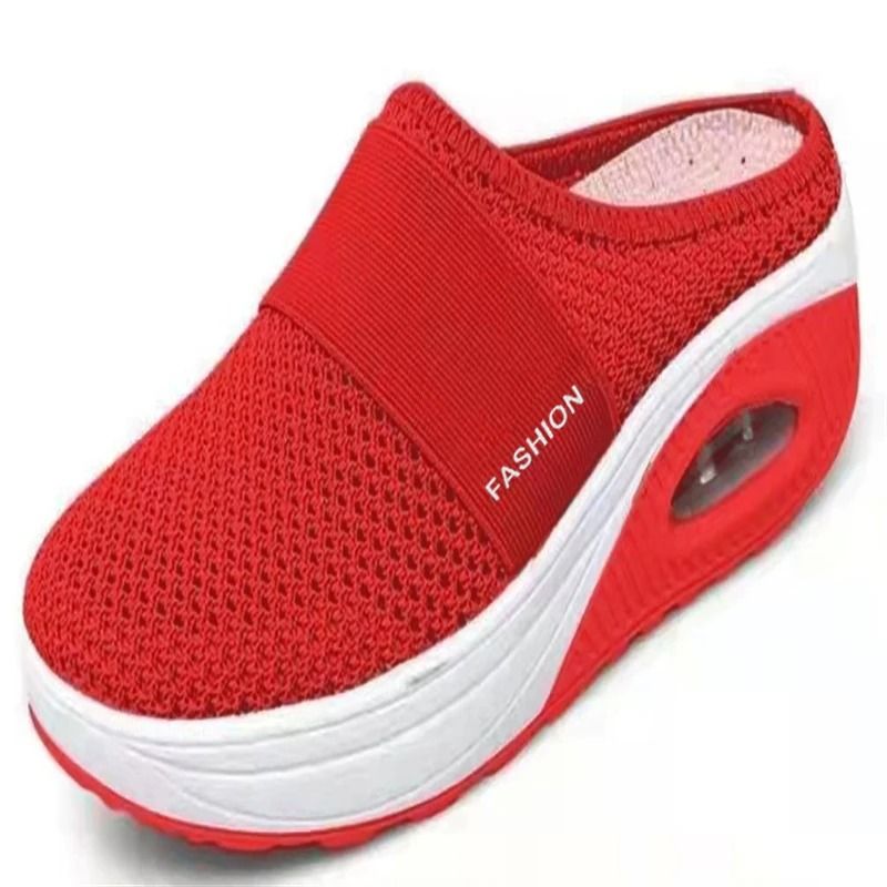 Women Wedge Sandals Open Toe Slip On Slippers