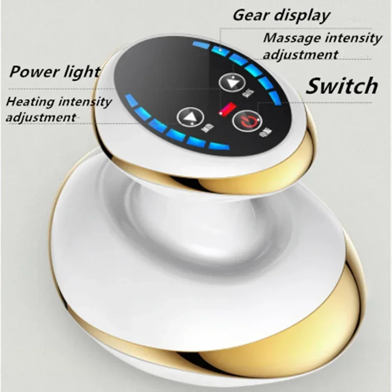 Cupping Body Massager Vacuum Cans, Home Electric Guasha Scraping Massage, Suction Cup Heating Fat Burner Anti Cellulite