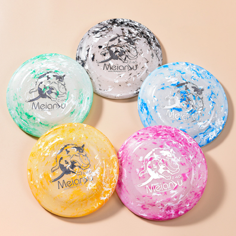 Soft Silicone Dog Flying Disc Interactive Fetch Training Toy