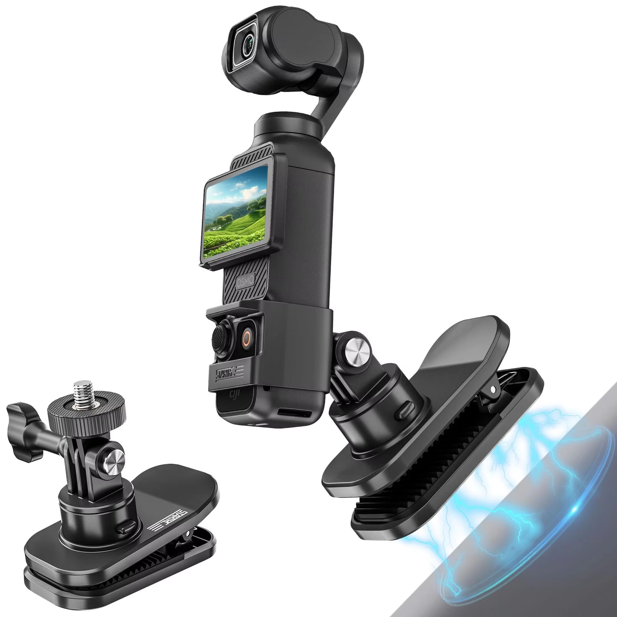 360 Pro Backpack Mount Clip for DJI Osmo Pocket 3