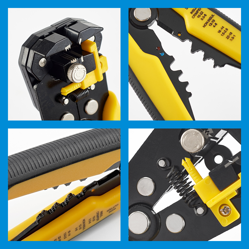 Multitool Pliers Automatic, Wire Stripper Tools, Cable Wire Electrician Repair Tools, Stripping Cutter Crimping