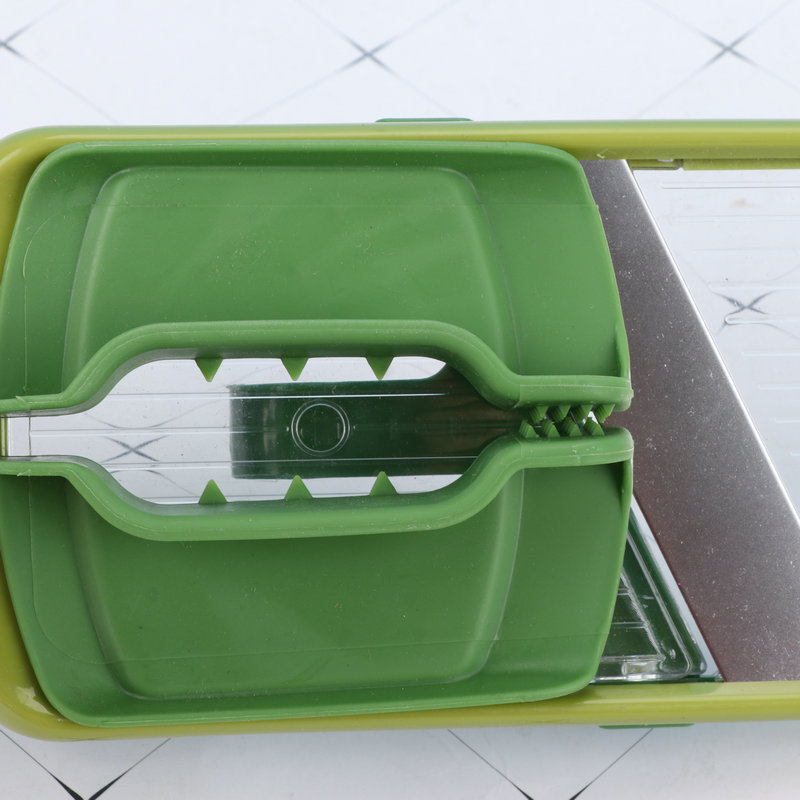 Vegetable Chopper and Mandoline Slicer with Drain Basket
