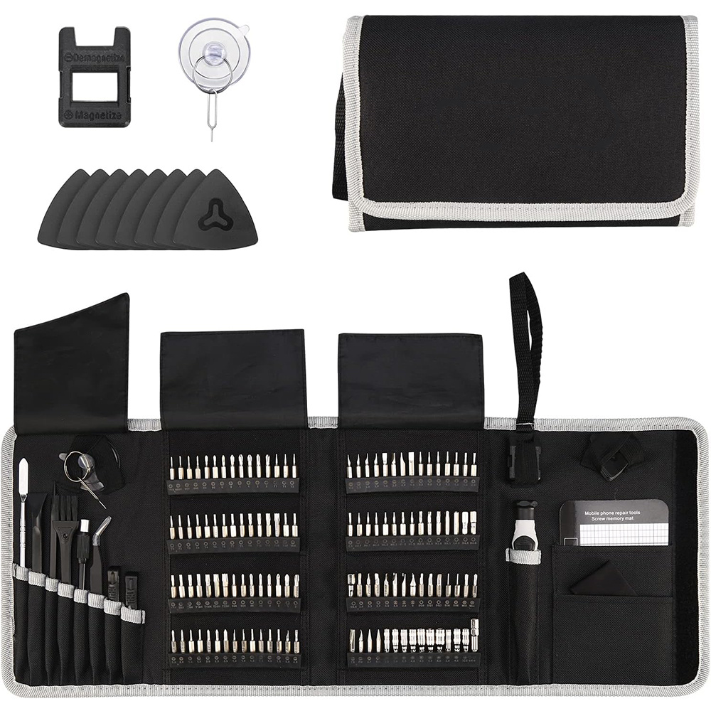 Magnetic Screwdriver Set, Repair Tool Kit with Torx, Phillips & Hex Bits for iPhone, Xiaomi, Jewelry & PC