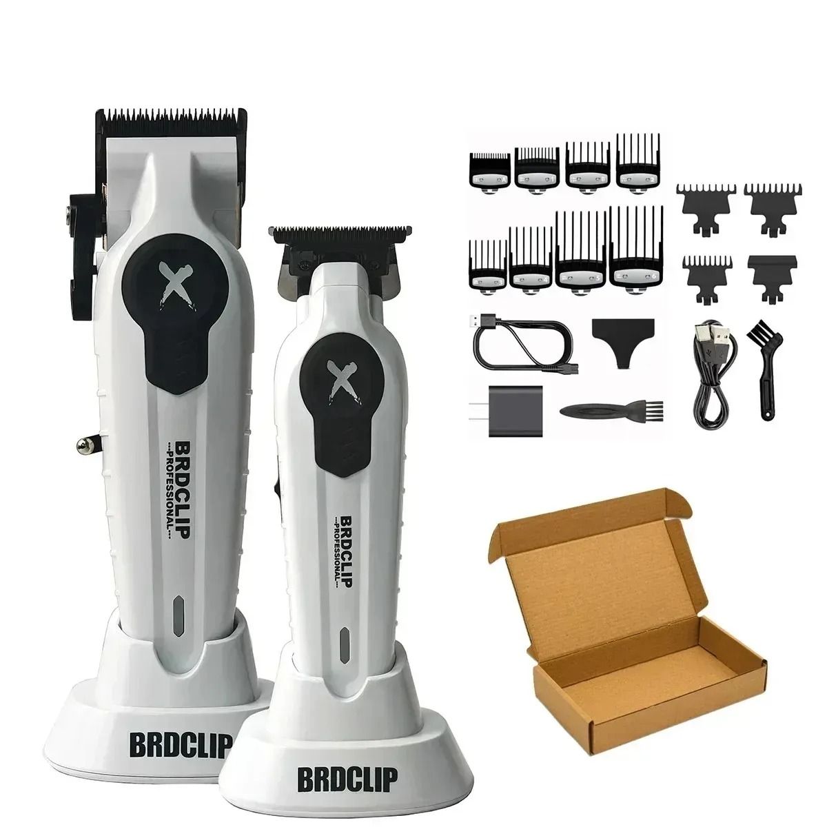 BRDCLIP X Series Professional Hair Clipper Trimmer and Shaver Set