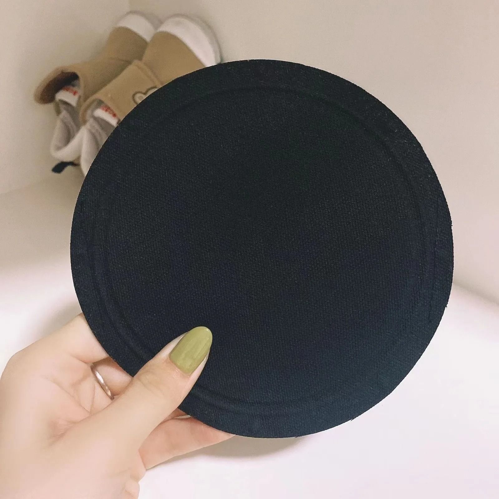 Round Silicone Exfoliating Bath Brush Deep Clean Body Scrubber
