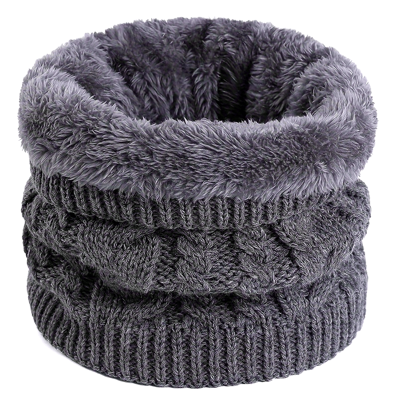 Neck Warm Scarf Fashion Polyester Fiber, Comfortable Winter Accessories, Men and Women Cold Weather