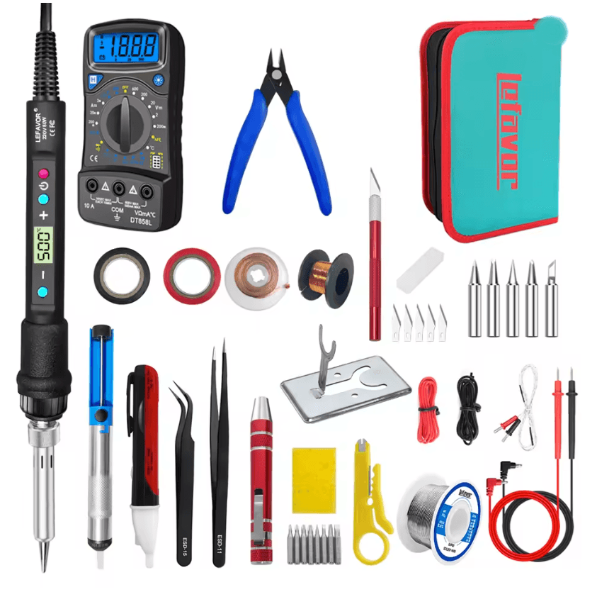 ProTemp 80W Digital Soldering Iron Kit with LCD Display