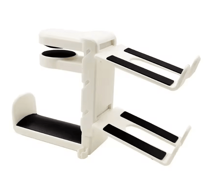 360 Degree Rotating Desk Clip Headphone Holder No Punch Headset Stand