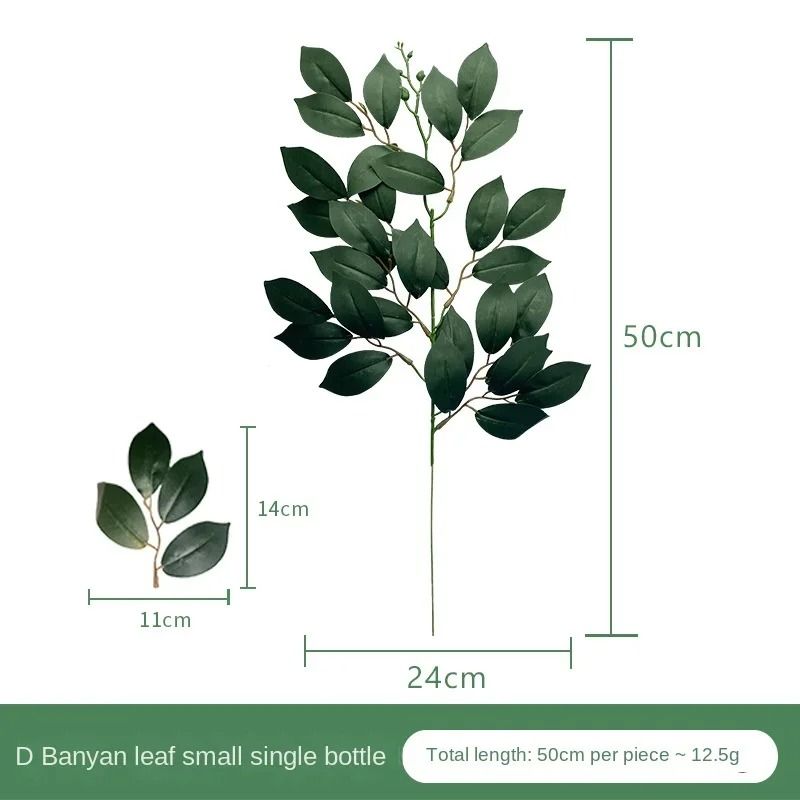 Silver Dollar Artificial Eucalyptus Greenery Stem
