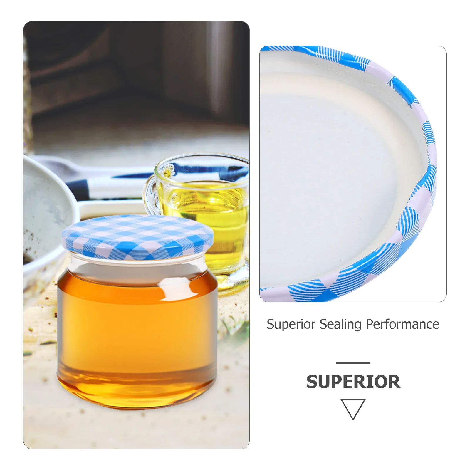 SealFresh Tinplate Mason Jar Lids 50pcs – Airtight Reusable Metal Caps for Jam, Pickles & Food Storage