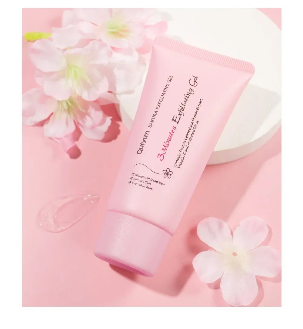 Sakura Exfoliating Peeling Gel Moisturizing Nourishing Facial Scrub Skin Care