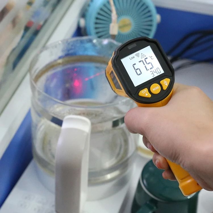 TS380 Infrared Thermometer Gun Non Contact Handheld Industrial Temperature Gauge