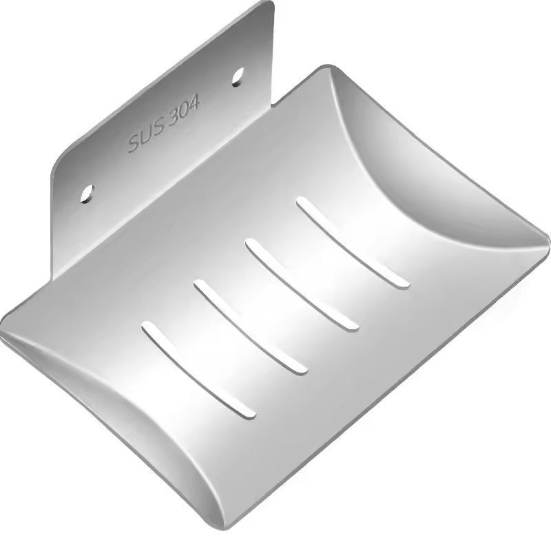 Elegant GlideWall Soap Tray – Wall-Mounted Draining Soap Dish & Holder
