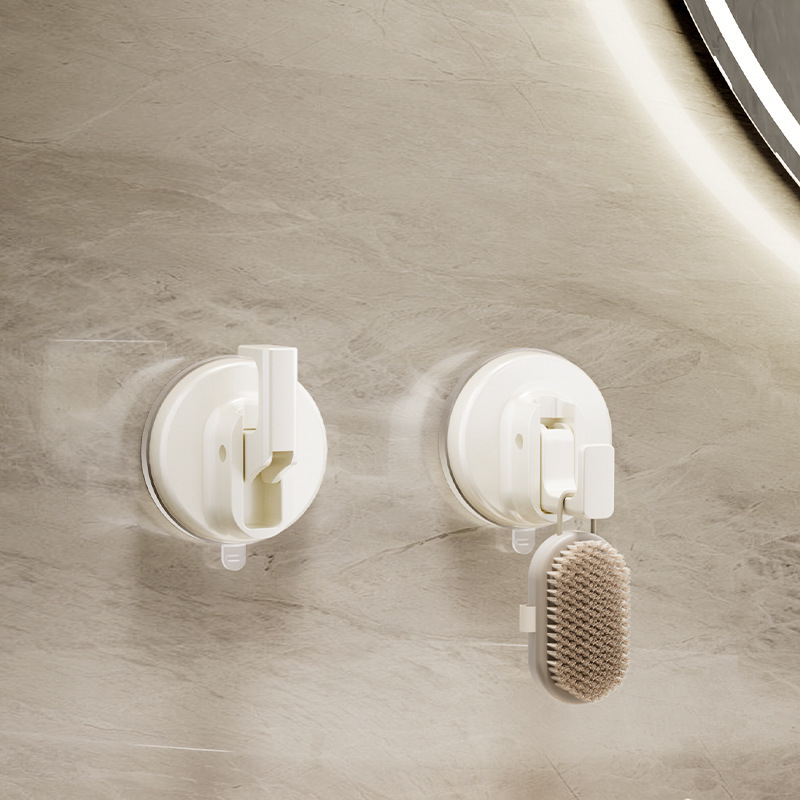 Reusable Suction Cup Hooks, Waterproof Vacuum Suction Kitchen Bathroom Wall Hanger