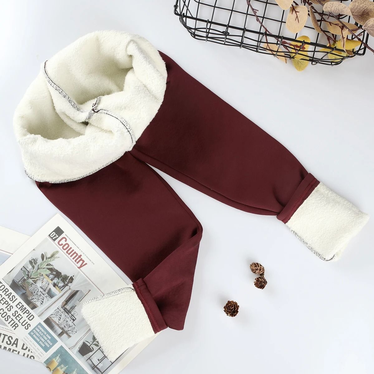 Women Velvet Winter Leggings Thick High Waist Warm Pants