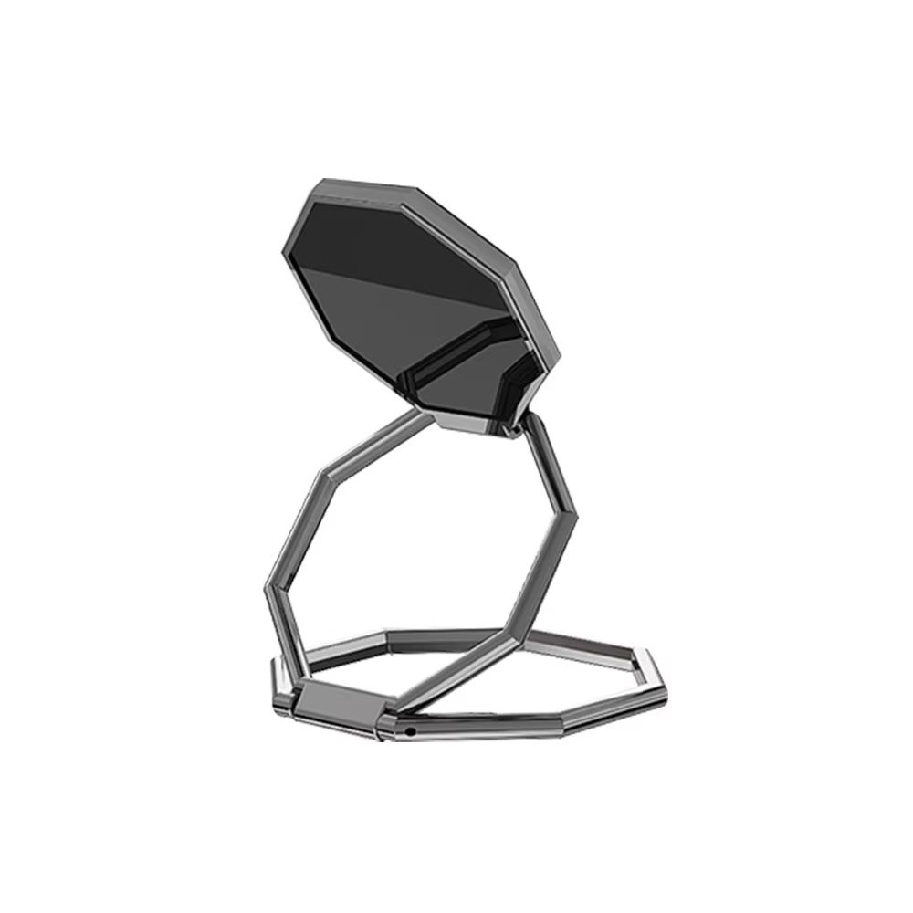 360° Rotating Foldable Phone Stand with Ultra-Thin Metal Ring Holder and Multi-Angle Kickstand