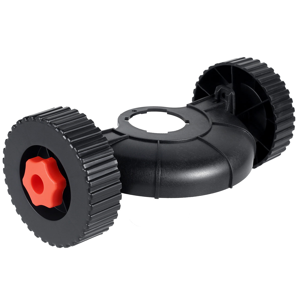 Flexible Support Wheel Lawn Mower Accessories, Quick Change Adjustable Lawn Trimmer Head Attachment