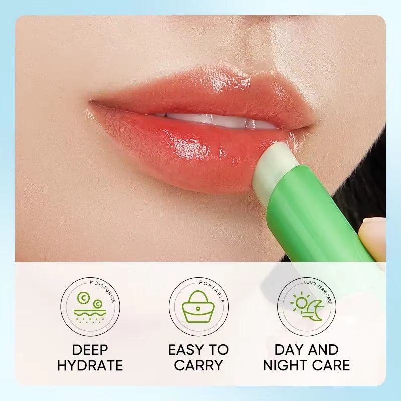 Aloe Lip Balm Hydrating Moisturizing Lip Repair Stick for Dry Cracked Lips