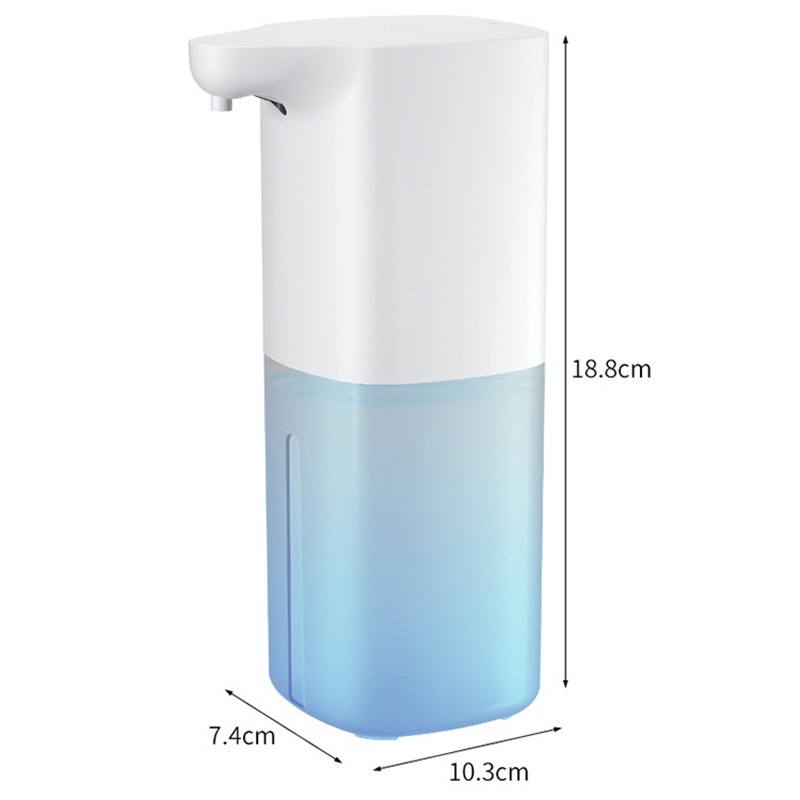 Automatic Soap Dispenser, Infrared Sensor Hand Sanitizer, USB Rechargeable Foam Hand Sanitizer for Kitchen and Bathroom