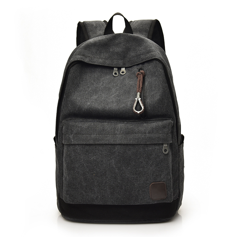 Large Capacity Canvas Backpack for Teens School Travel Laptop Bag