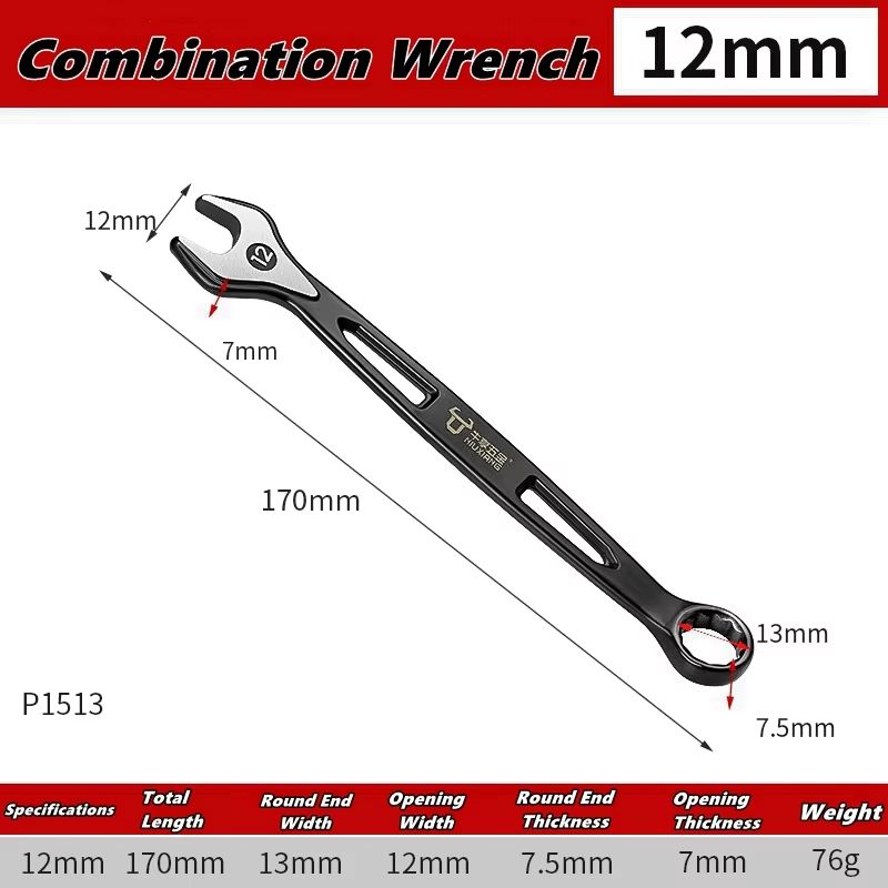 Dual-Use Plums Blossom Ratchet and Open-End Wrench Set 1/4in–15/16in Combination Spanners with Nut Cutter