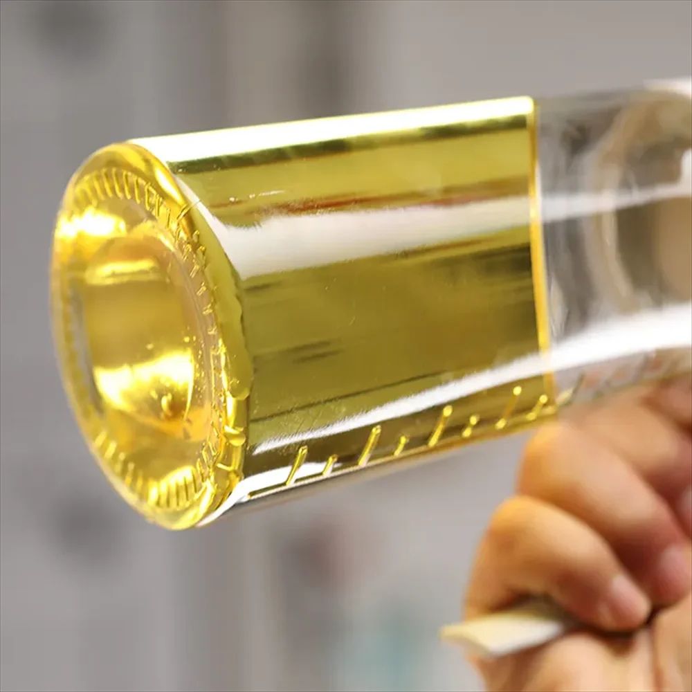 Auto Flip Glass Olive Oil Dispenser Bottle 630ml – Leakproof One-Hand Pour Oil & Vinegar Dispenser