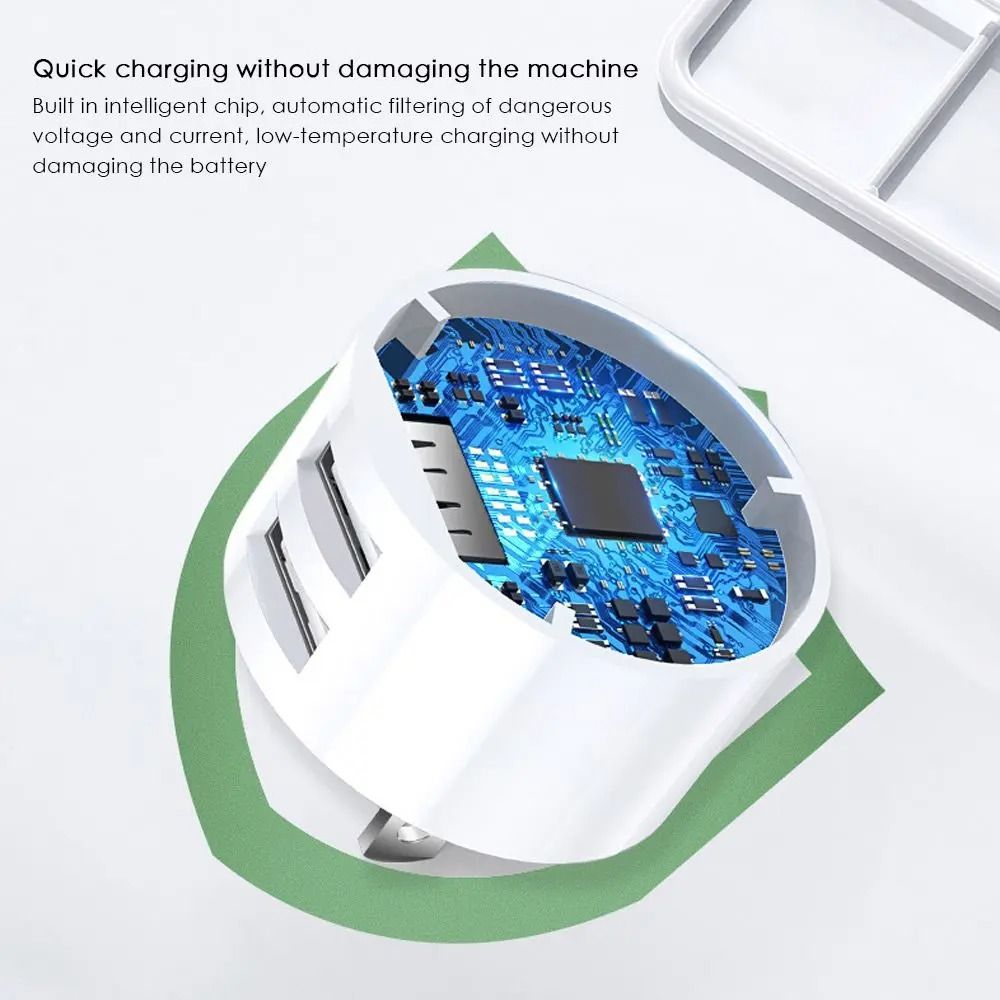 Dual-USB Quick-Charge Hub | High-Fidelity 5V 2.1A Mobile Charging Adapter & Professional Power Logic