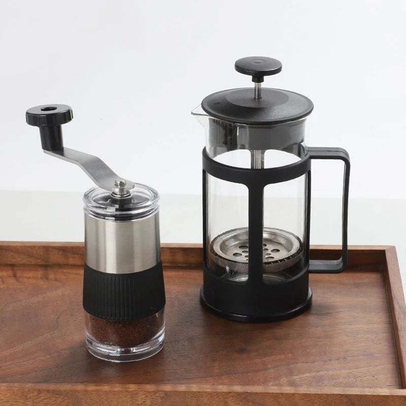 Mini Manual Coffee Grinder with Stainless Steel Ceramic Core Portable Hand Crank