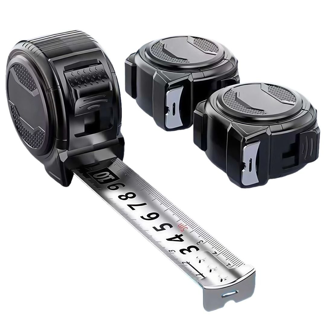 Stainless Steel Tape Measure High Precision Retractable Measuring Tool for Home and Woodworking
