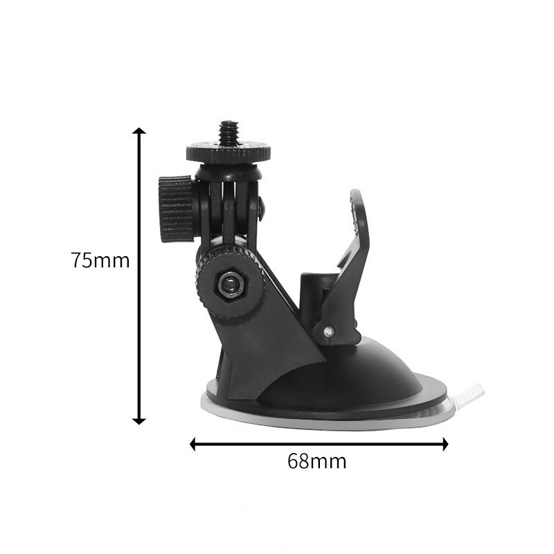 Suction Cup Car Mount with Tripod Adapter Phone Holder The Ultimate Hands-Free Camera Mount