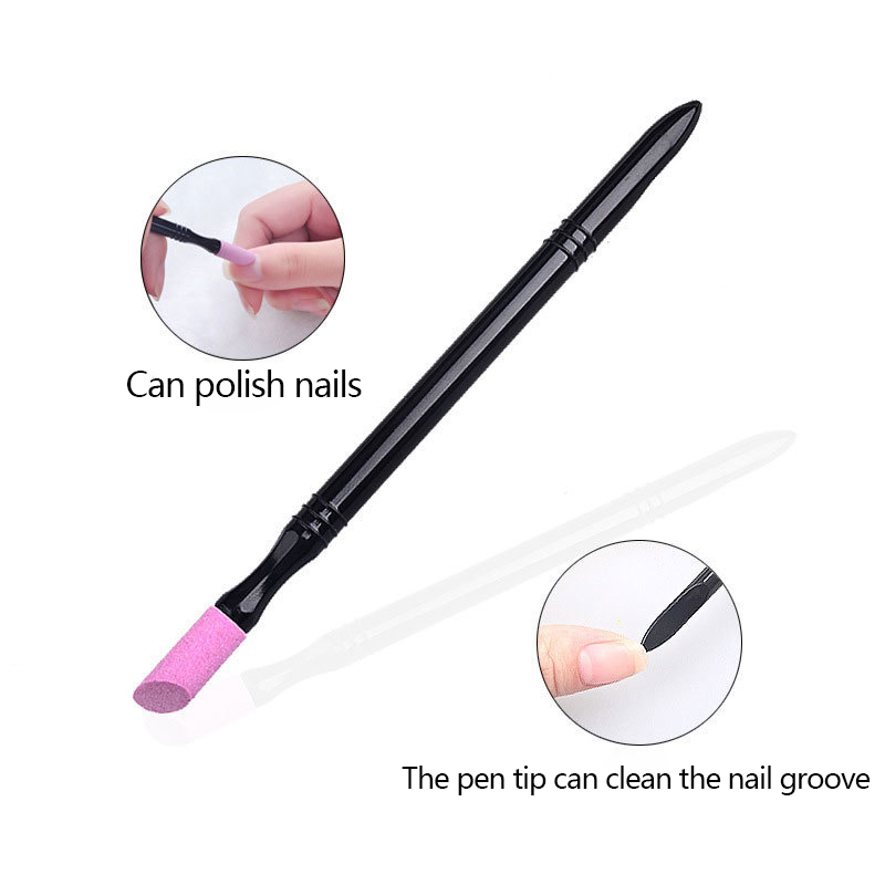 Nail File Cuticle Remover & Buffer Tool Set – Professional Manicure Kit for Nail Care & Art