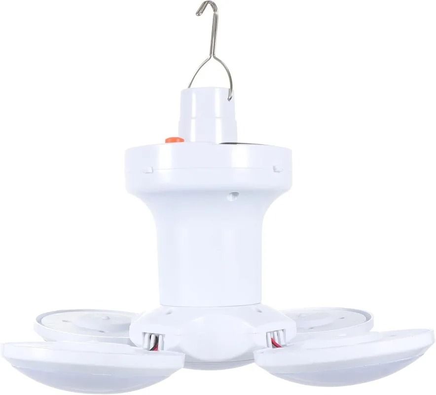 Solar USB Foldable Spherical Light | Portable 5-Mode Emergency Flashlight for Outdoor & Office