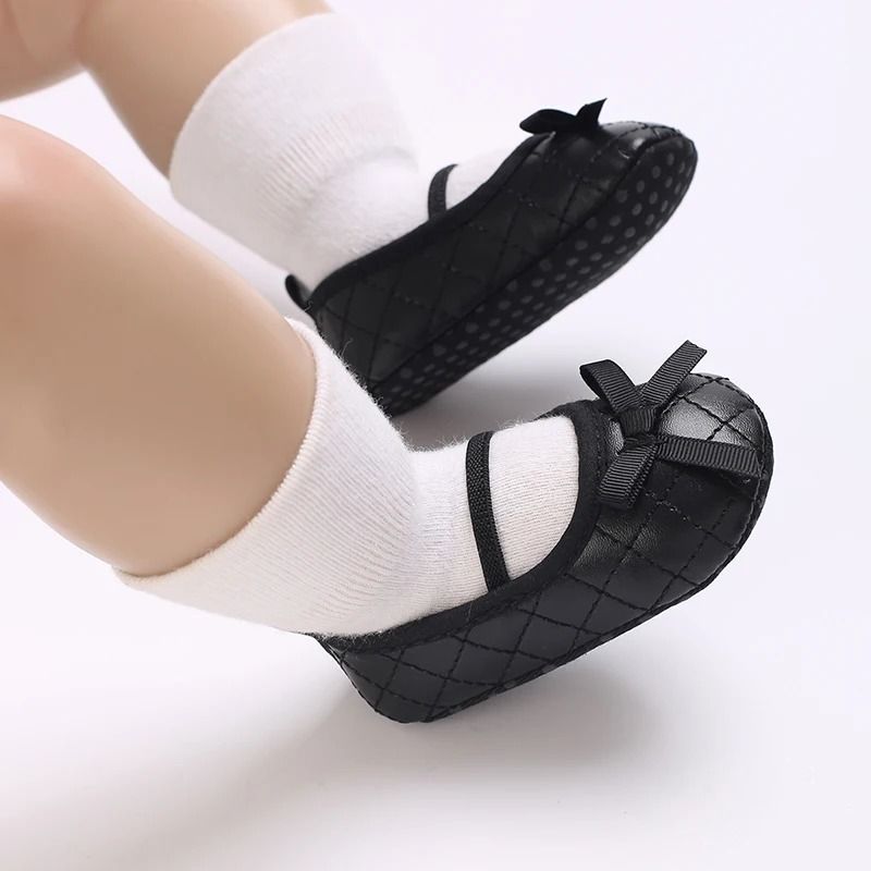 Newborn Baby Mary Jane Ballet Flats | Classic Fashion Non-Slip Soft-Sole Preschool Footwear