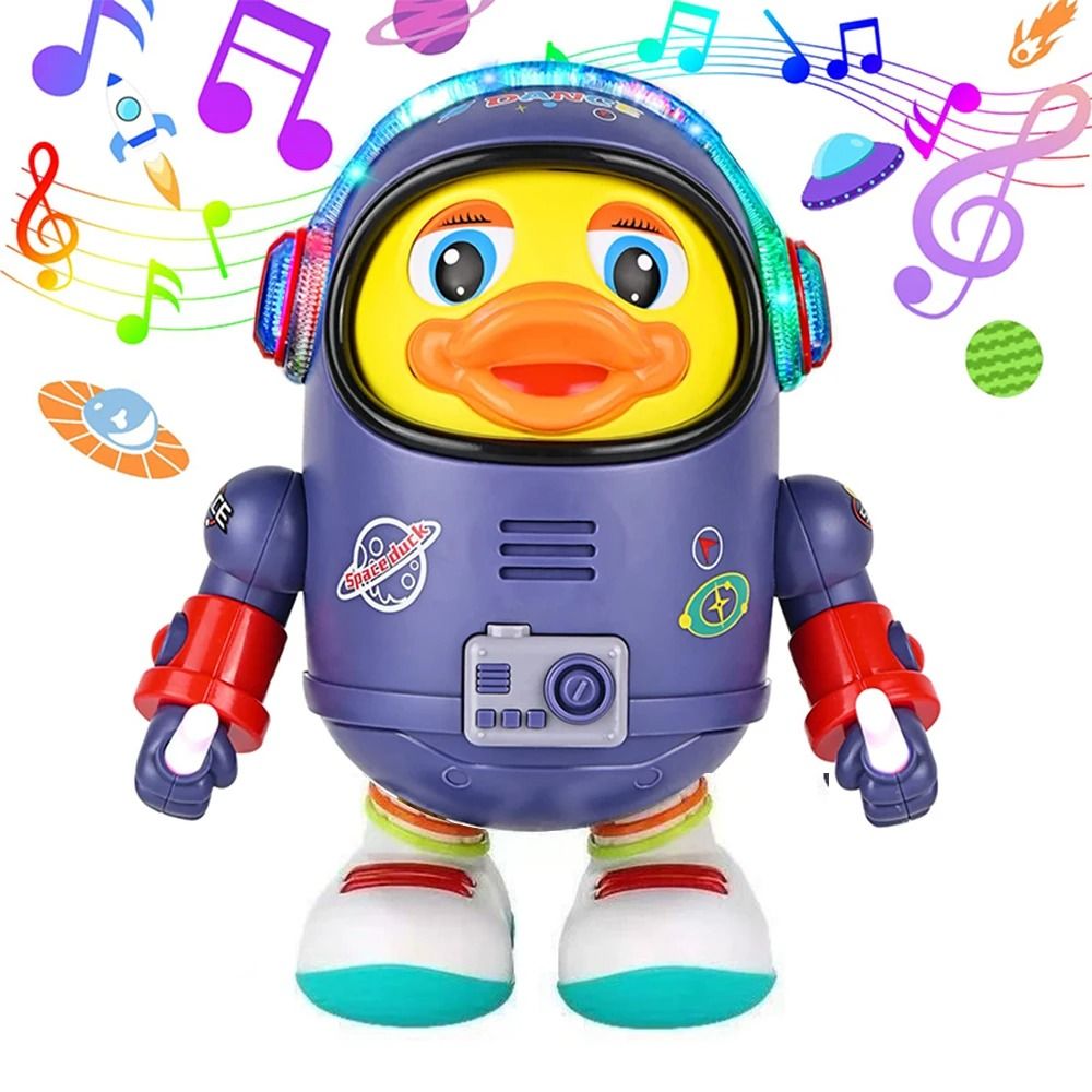 Musical Dancing Duck Toy Electric Light Up Interactive Baby Toy