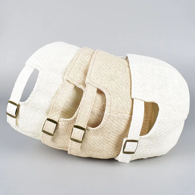 Straw Mesh Baseball Cap & Hybrid Sun Hat