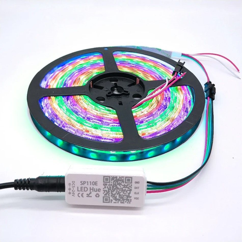 Bluetooth RGB Controller Smart APP Pixel, SPI Addressable LED Strip