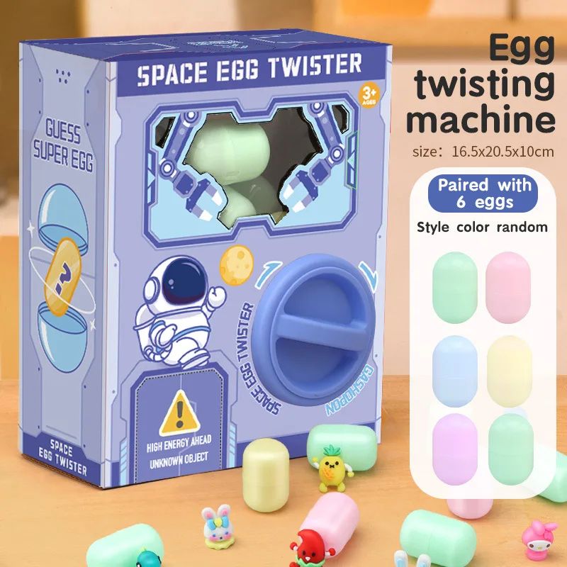 Mini Capsule Vending Machine Surprise Egg Toy – Kids Blind Box Dispenser Fun Game