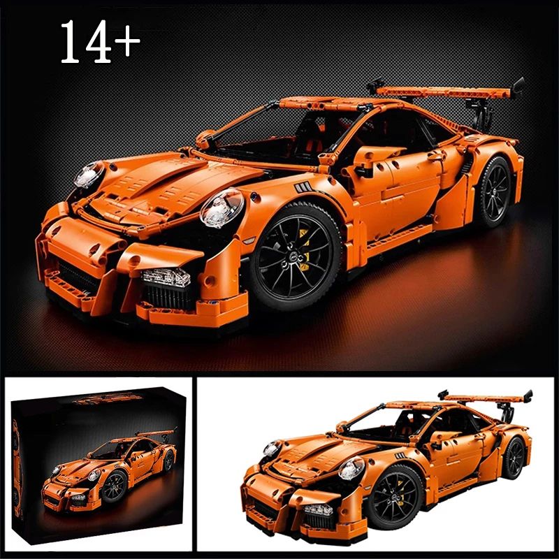 GT3 RS Technic Car Building Set – 2704 Piece Advanced Sports Car Model for Kids & Teens