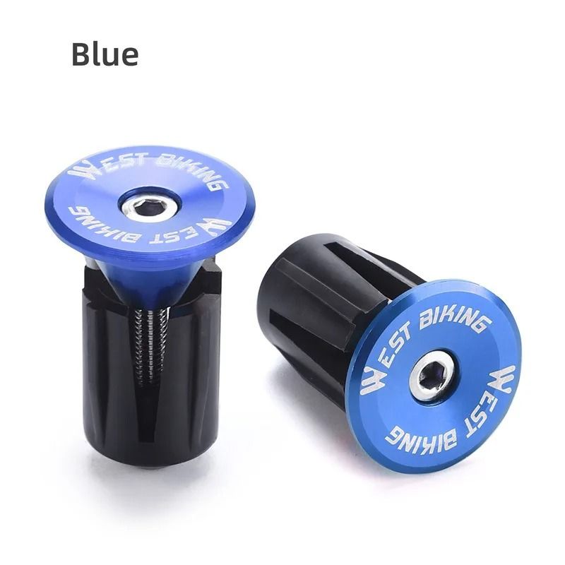 Expanding Aluminum Alloy Bicycle Bar End Plugs (2PCS)