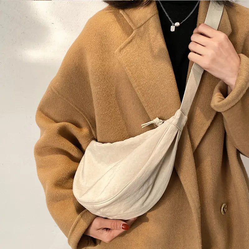Vintage Women's Messenger Bag Nylon Casual Shoulder Crossbody Purse Lightweight Everyday Handbag