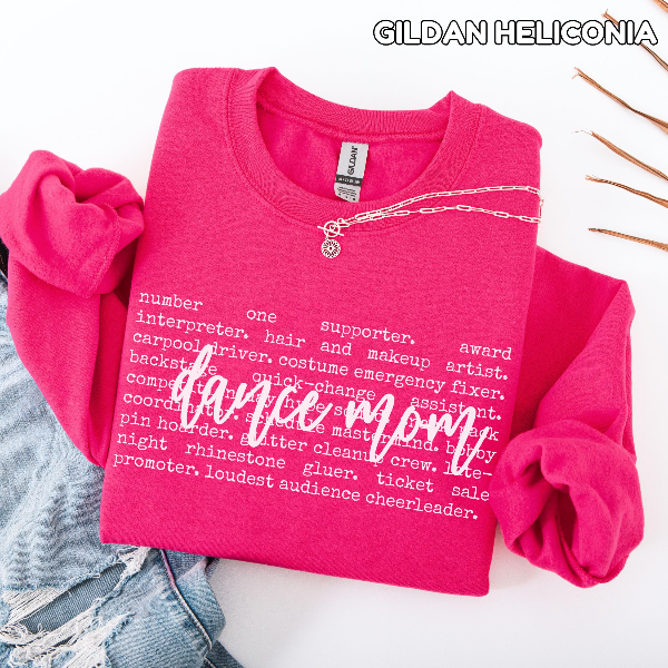 Mom Definition Sweatshirt Funny Mom Graphic Crewneck Cozy Minimalist Mom Pullover