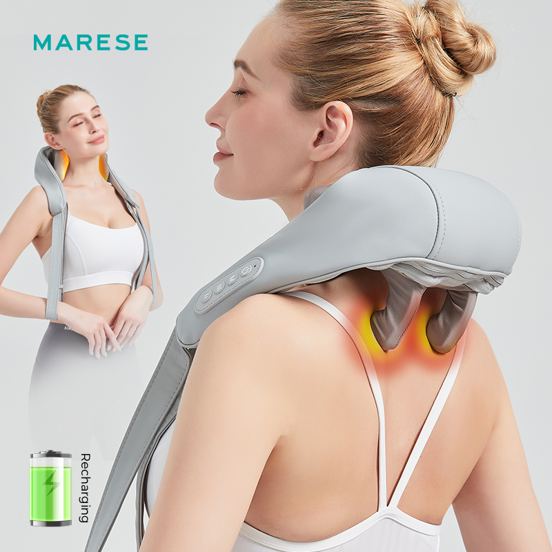 Trapezius Muscle Massager, Multifunctional Cervical Massager, Shoulder Neck Hot Compress