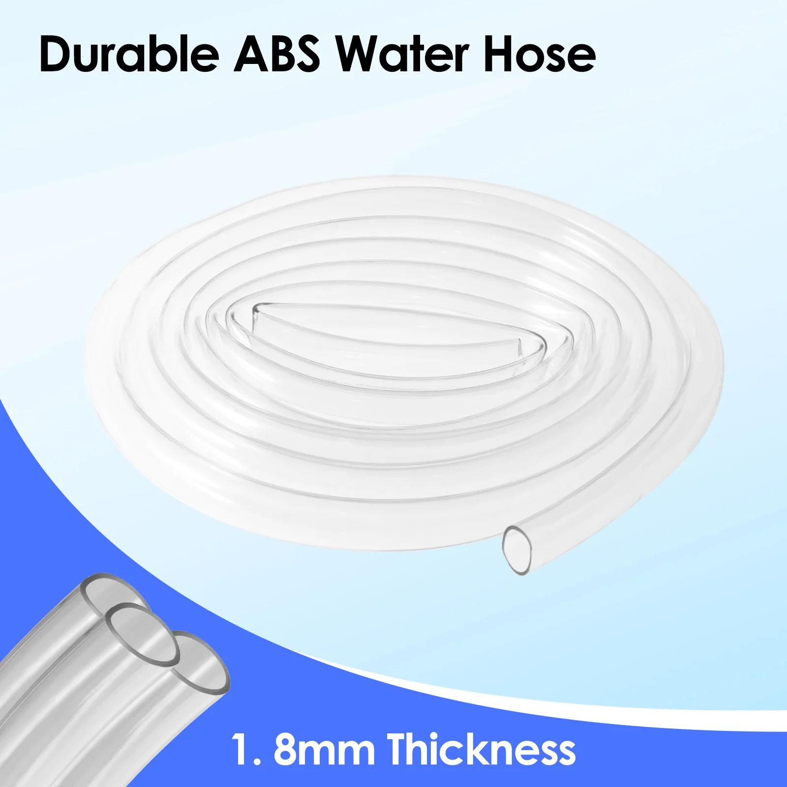 Leak Proof Air Conditioner Drain Hose Extension 9.8FT Pipe for Mini Split AC Units