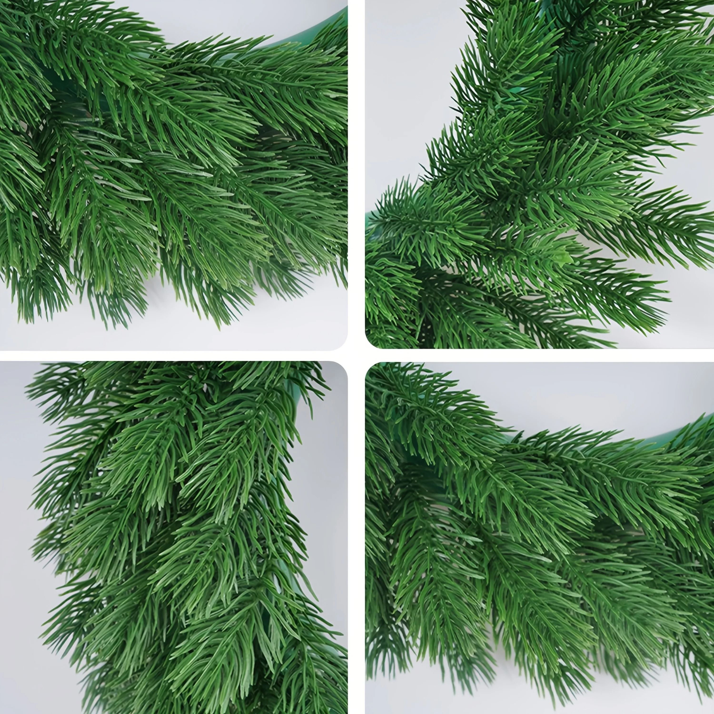 Everlasting Evergreen Pine Holiday Wreath