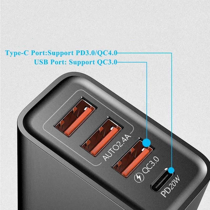 30W 5A Titanium-Grade PD Super-Flow Wall Power Architecture