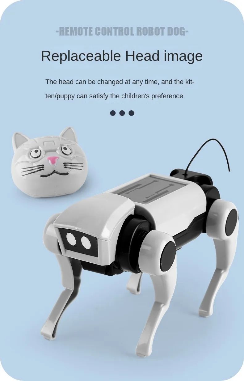 RC Robot Dog DIY Assembly Toy