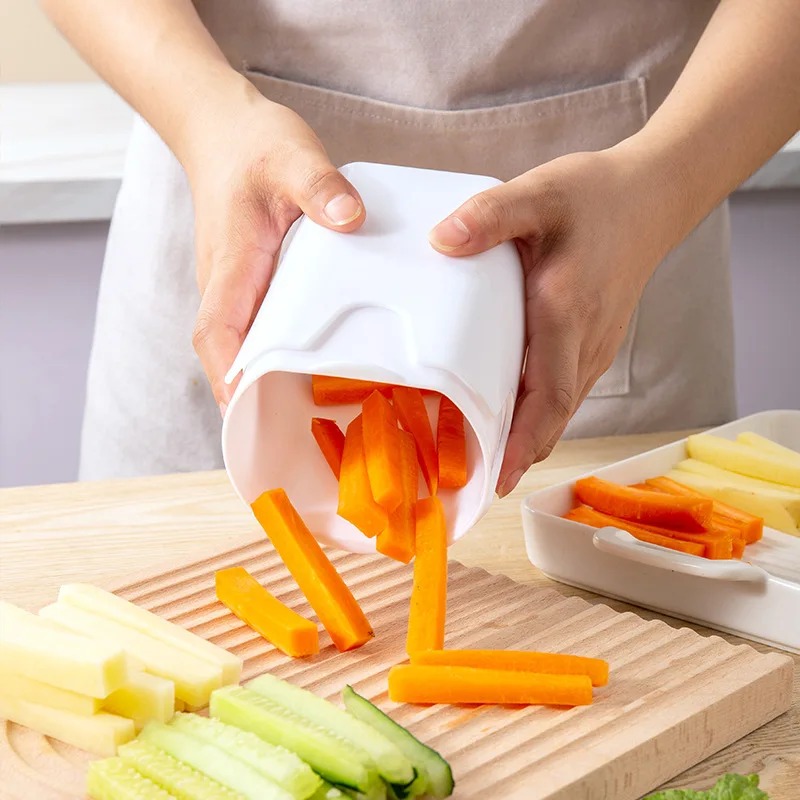 Natural Cut French Fry Cutter Potato Veggie Dicer Vegetable Sheet Slicer Kitchen Tool Durable
